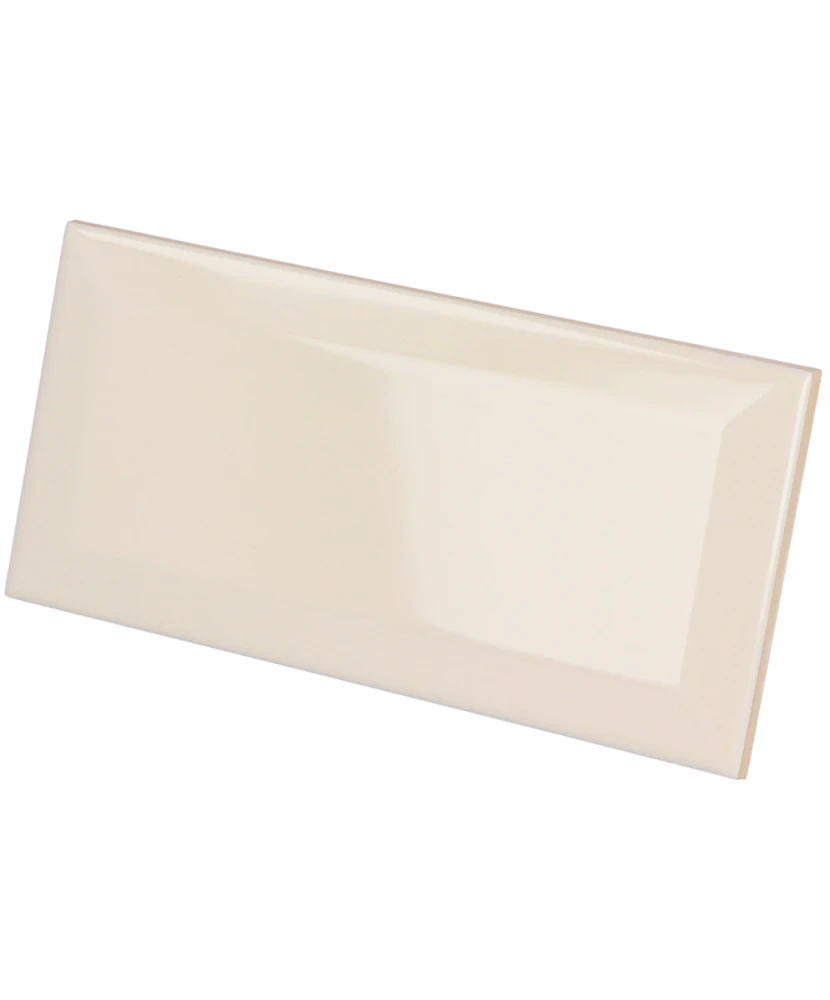 Carrelage Metro Cream 7,5x15 cm - détail du carreau