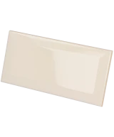 Carrelage Metro Cream 7,5x15 cm - détail du carreau