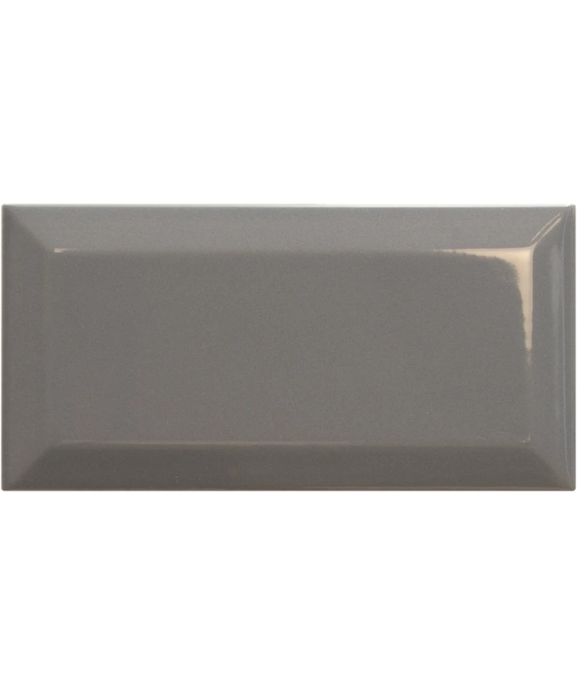 Carrelage Metro Dark Grey 7,5x15 cm - détail du carreau 2