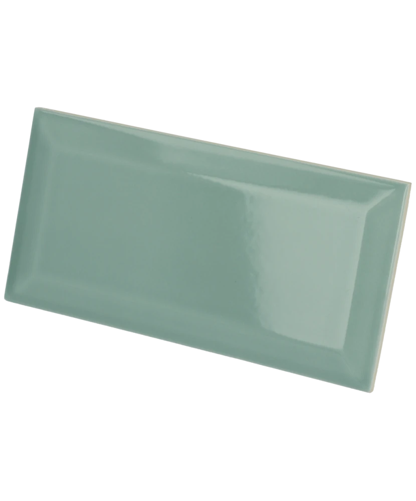 Carrelage Metro Jade 7,5x15 cm - détail du carreau