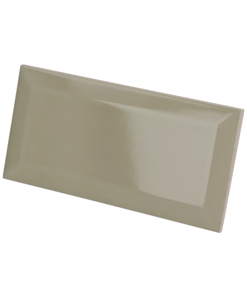 Carrelage Metro Olive 7,5x15 cm - détail du carreau