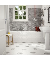 Metro Patchwork B&W 7.5x15 cm - carrelage NAIS - image 3