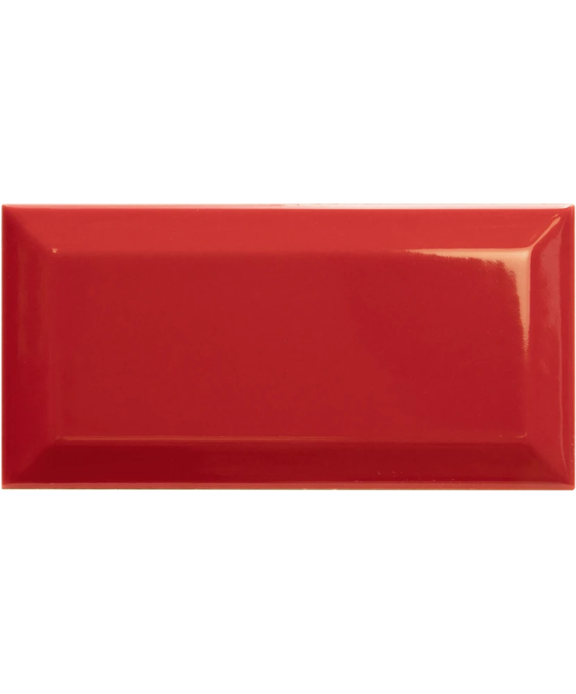 Carrelage Metro Rosso 7,5x15 cm - détail du carreau 2