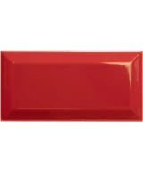Carrelage Metro Rosso 7,5x15 cm - détail du carreau 2