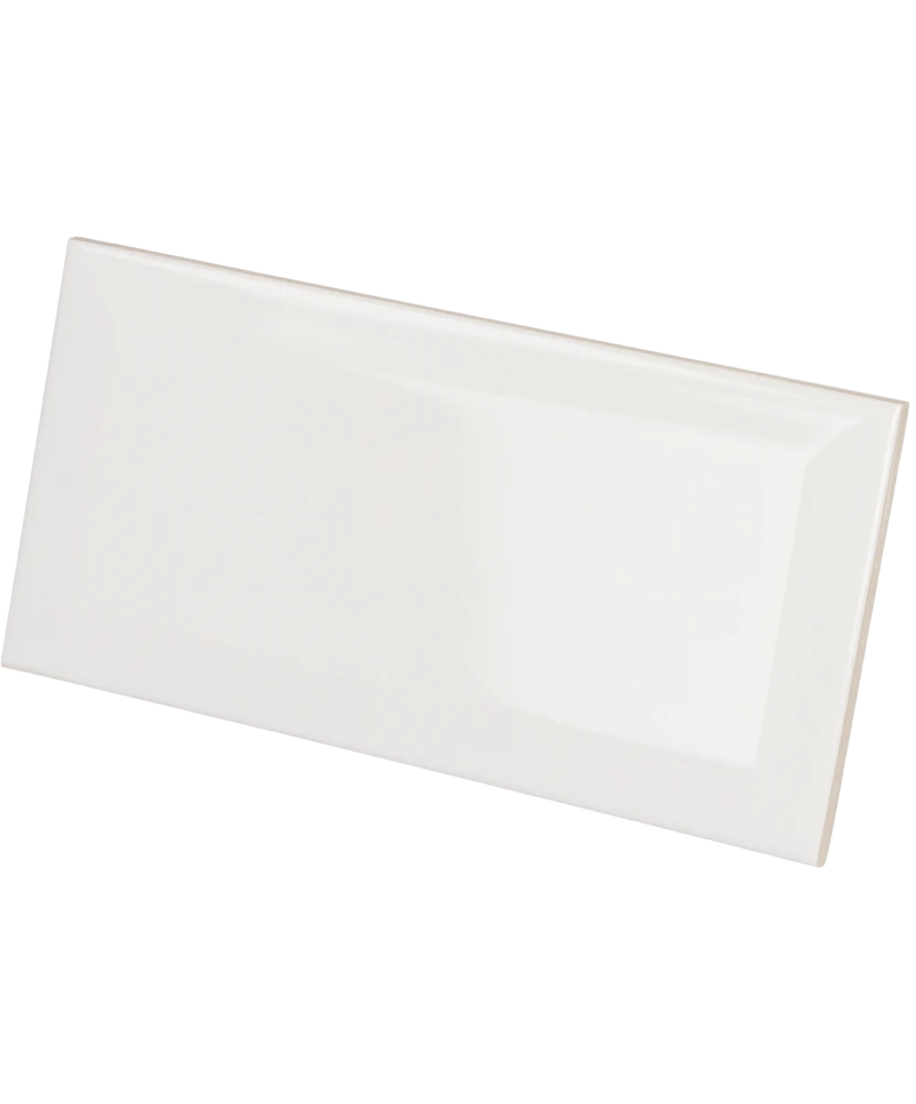 Carrelage Metro White 7,5x15 cm - détail du carreau