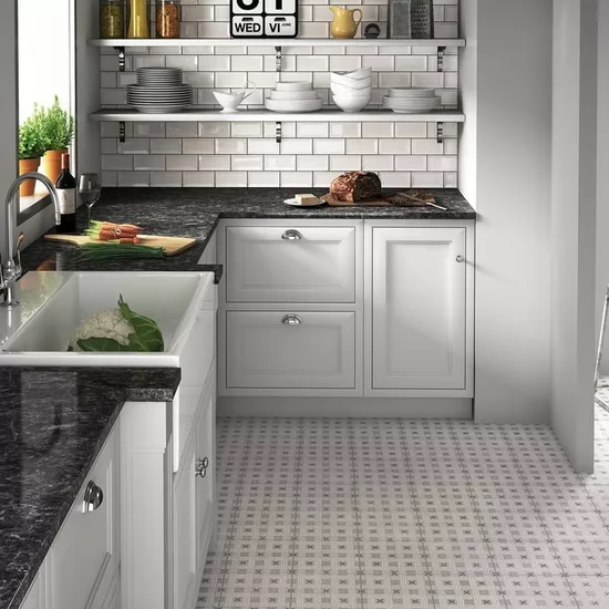 Carrelage Metro White 7,5x15 cm - vue d’ambiance 2