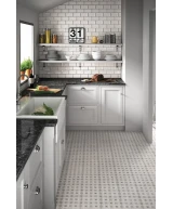 Carrelage Metro White 7,5x15 cm - vue d’ambiance 2