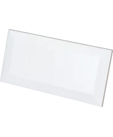 Carrelage Metro White Mat 7,5x15 cm - détail du carreau