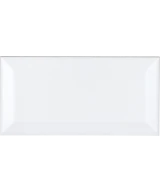 Carrelage Metro White Mat 7,5x15 cm - détail du carreau 2