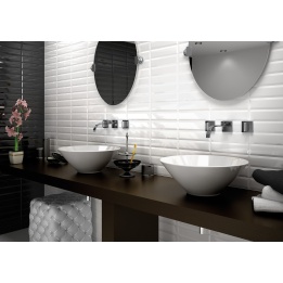 Metro Black 7.5x30 cm - carrelage NAIS - image 3
