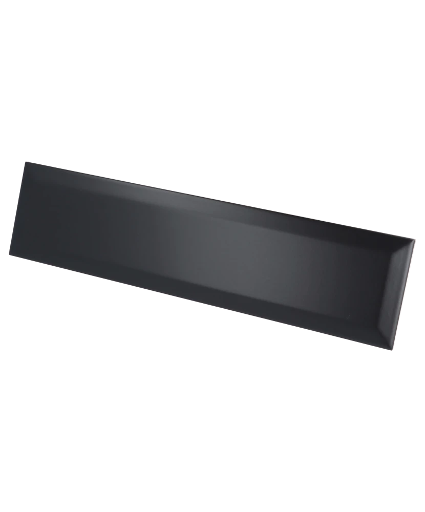Carrelage Metro Black Mat 7,5x30 cm - détail du carreau