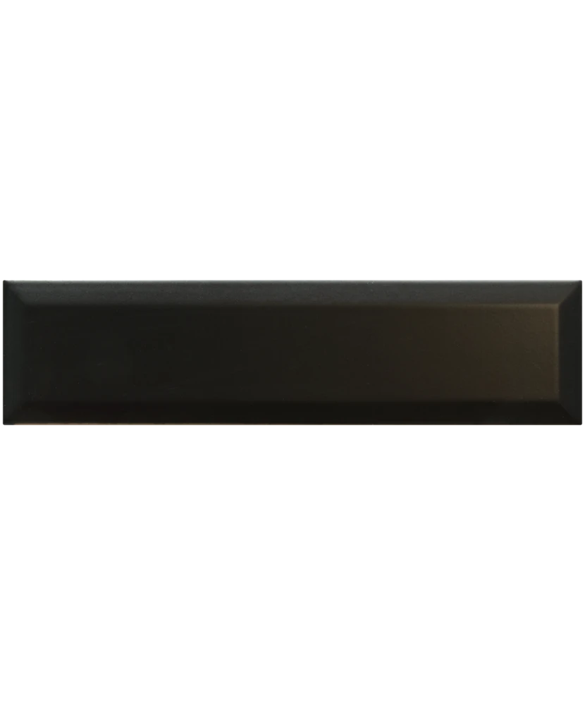 Carrelage Metro Black Mat 7,5x30 cm - détail du carreau 2