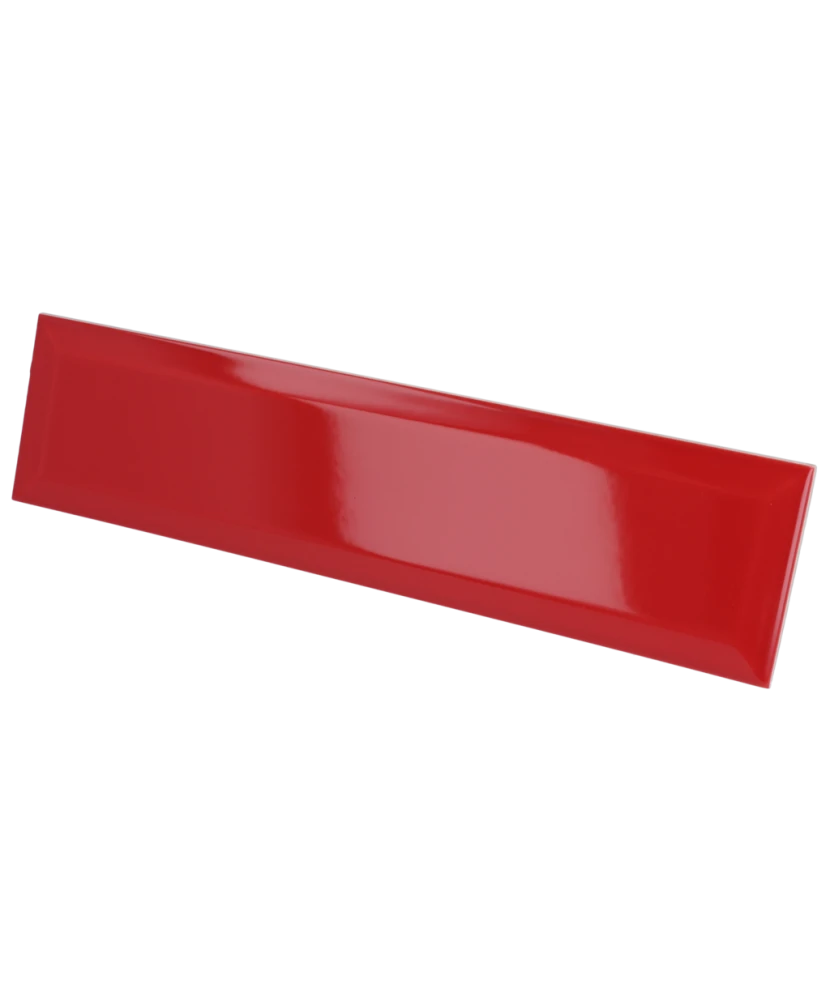 Carrelage Metro Rosso 7,5x30 cm - détail du carreau