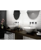 Carrelage Metro White 7,5x30 cm - vue d’ambiance