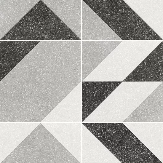 Carrelage Micro Elements Grey 20x20 cm - panneau de carreaux