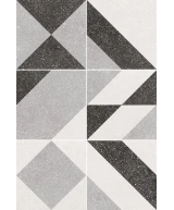 Carrelage Micro Elements Grey 20x20 cm - panneau de carreaux