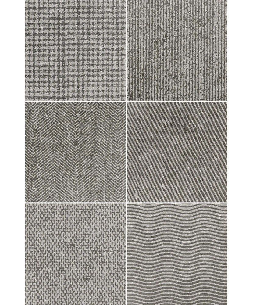 Carrelage Micro Evoke Grey 20x20 cm - panneau de carreaux