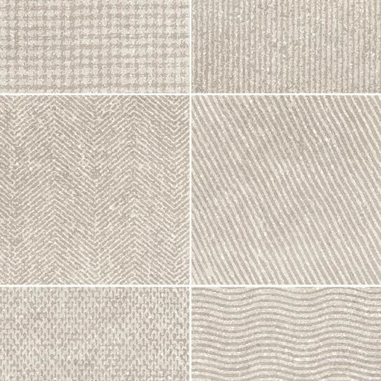 Carrelage Micro Evoke Taupe 20x20 cm - panneau de carreaux