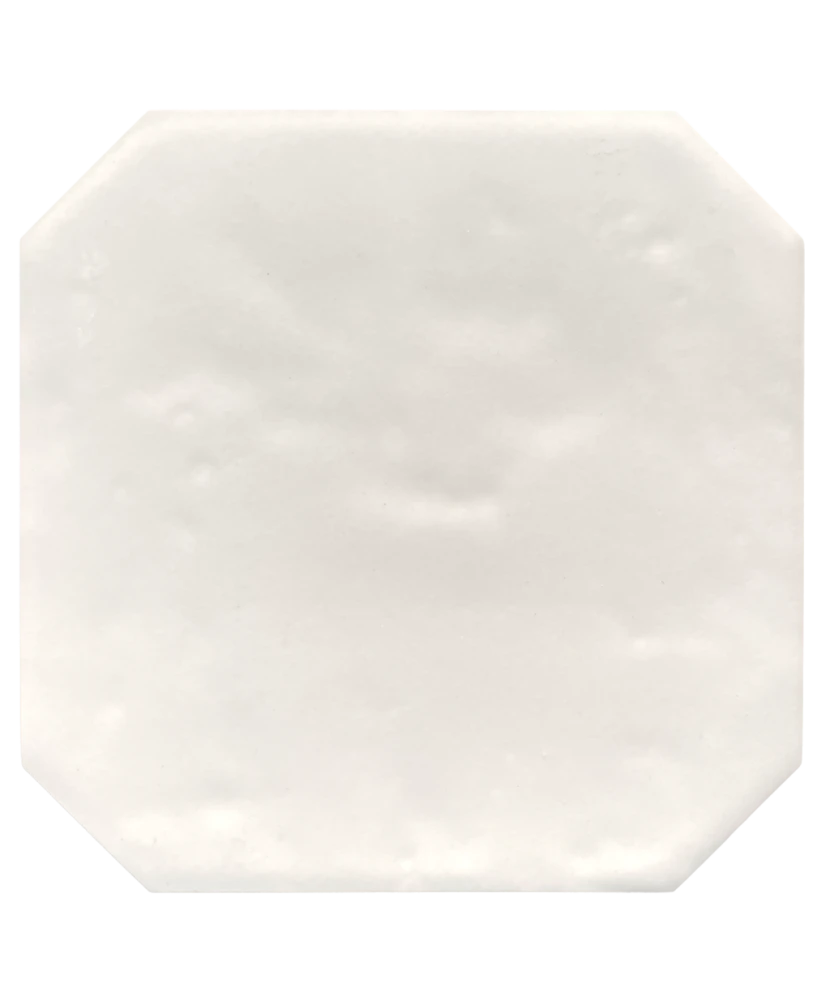 Carrelage Octagon Blanco Mate 20x20 cm - détail du carreau 3