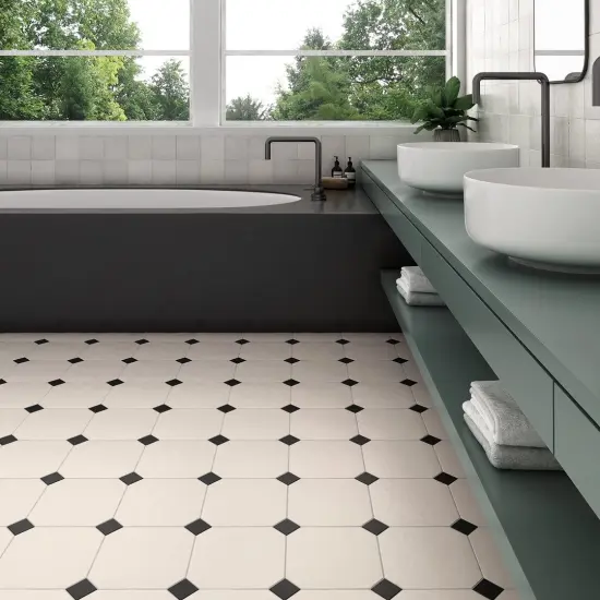 Octagon Blanco Mate 20x20 cm - carrelage NAIS - image 4