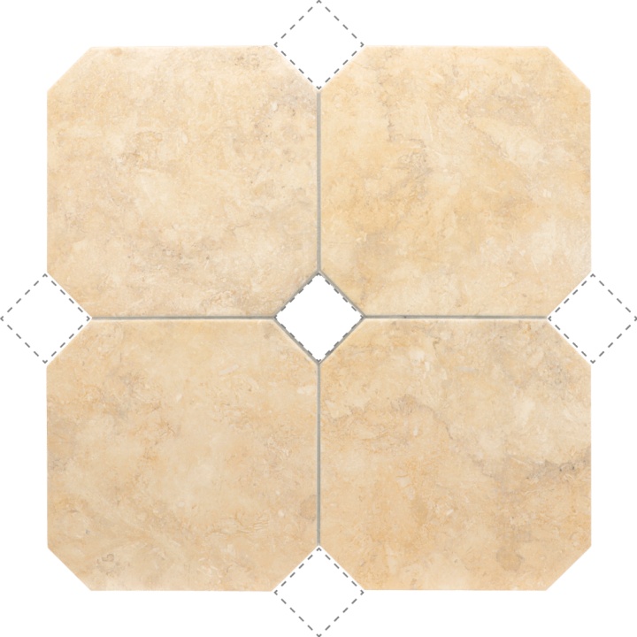 Octagon Marmol Beige 20x20 cm - carrelage NAIS - image 2