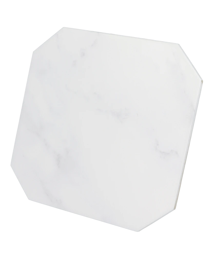 Carrelage Octagon Marmol Blanco 20x20 cm - détail du carreau