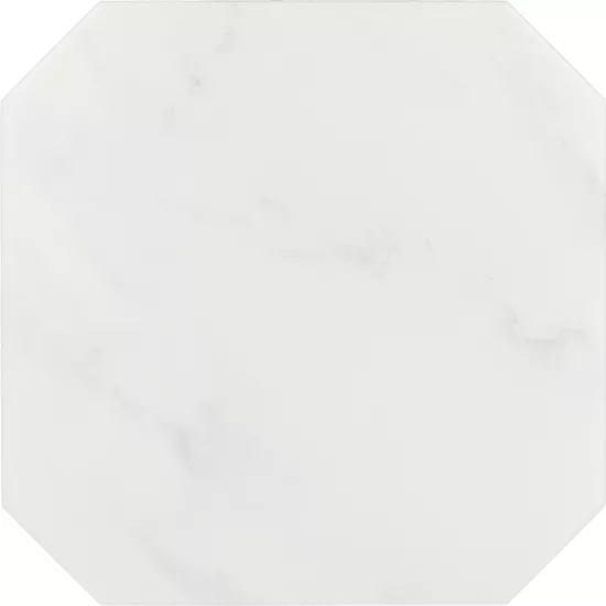 Carrelage Octagon Marmol Blanco 20x20 cm - détail du carreau 3