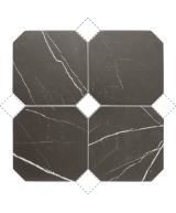Octagon Marmol Negro 20x20 cm - carrelage NAIS - image 2