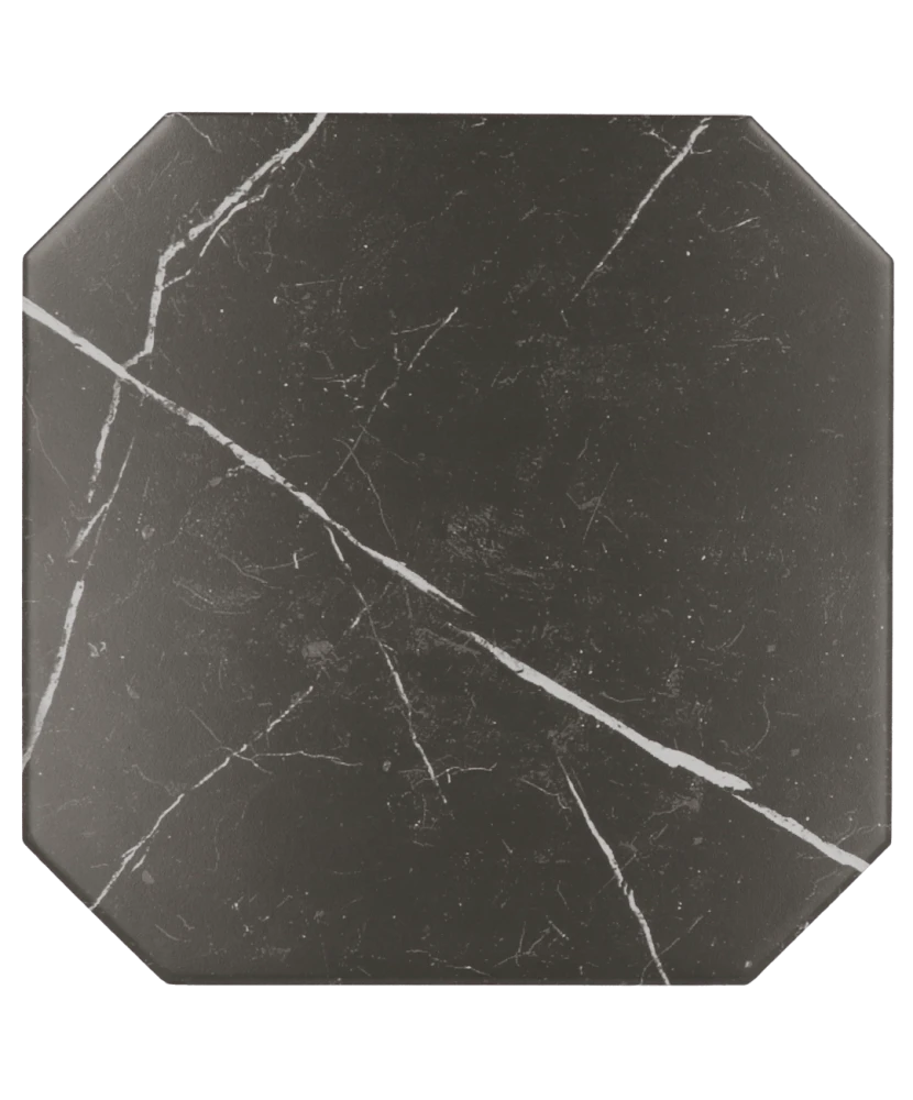 Carrelage Octagon Marmol Negro 20x20 cm - détail du carreau 3