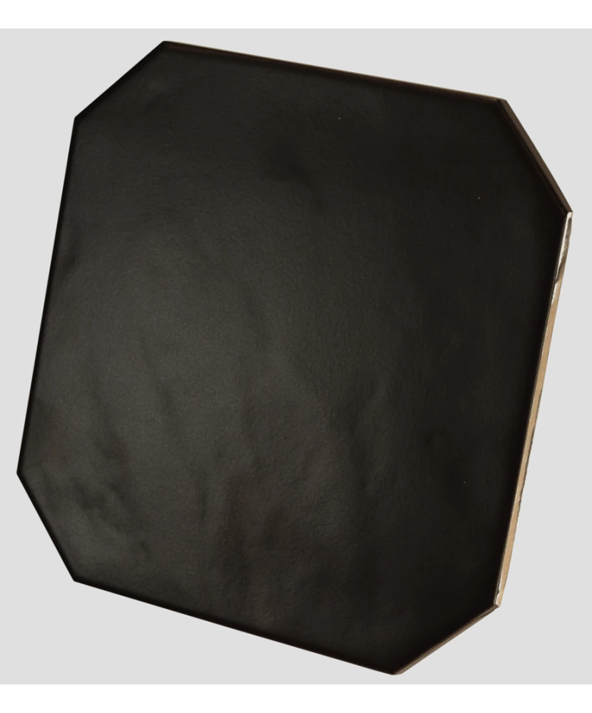 Carrelage Octagon Negro Mate 20x20 cm - détail du carreau