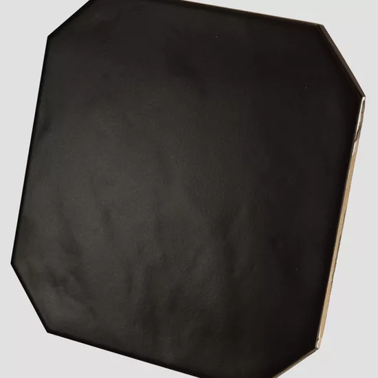 Carrelage Octagon Negro Mate 20x20 cm - détail du carreau