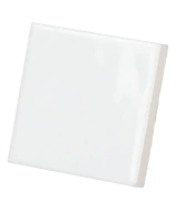 Carrelage Taco Blanco Brillo 4,6x4,6 cm - détail du carreau