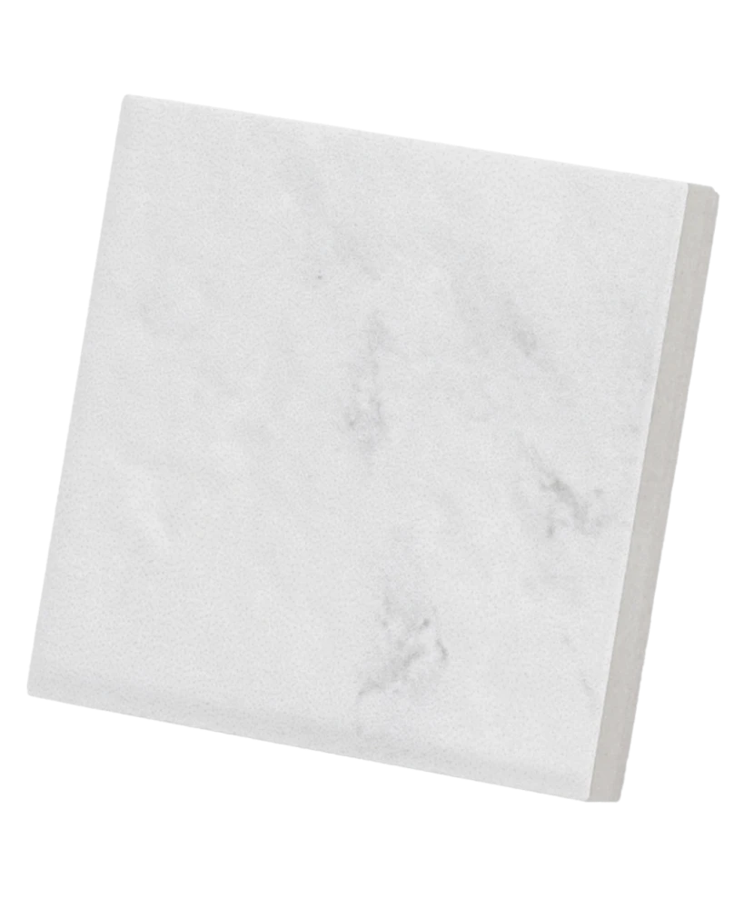 Carrelage Taco Marmol Blanco 4,6x4,6 cm - détail du carreau