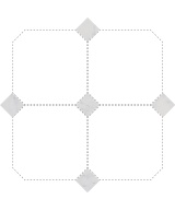 Taco Marmol Blanco 4.6x4.6 cm - carrelage NAIS - image 2