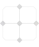 Carrelage Taco Marmol Blanco 4,6x4,6 cm - détail du carreau 2