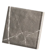 Carrelage Taco Marmol Negro 4,6x4,6 cm - détail du carreau