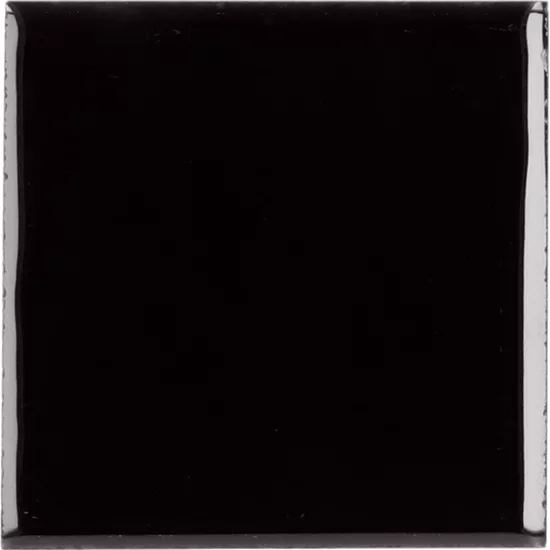 Carrelage Taco Negro Brillo 4,6x4,6 cm - détail du carreau 3