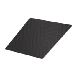 Rhombus Black Matt 14x24 cm - carrelage NAIS