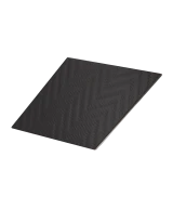 Carrelage Rhombus Black Mat 14x24 cm - détail du carreau