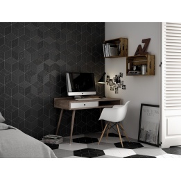 Rhombus Black Matt 14x24 cm - carrelage NAIS - image 3