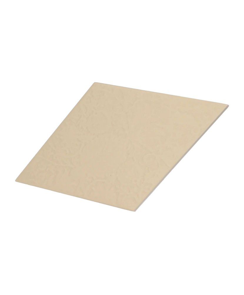 Carrelage Rhombus Cream Mat 14x24 cm - détail du carreau