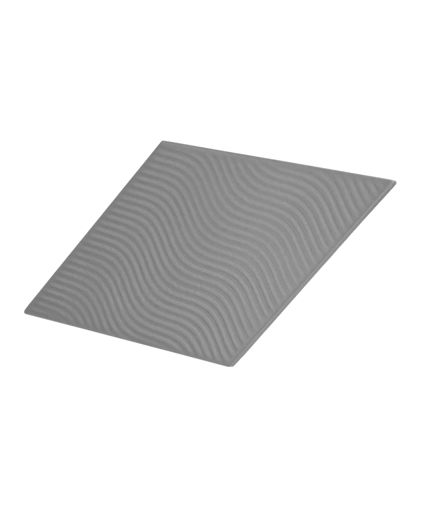 Carrelage Rhombus Dark Grey Mat 14x24 cm - détail du carreau