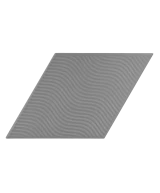 Carrelage Rhombus Dark Grey Mat 14x24 cm - détail du carreau 2