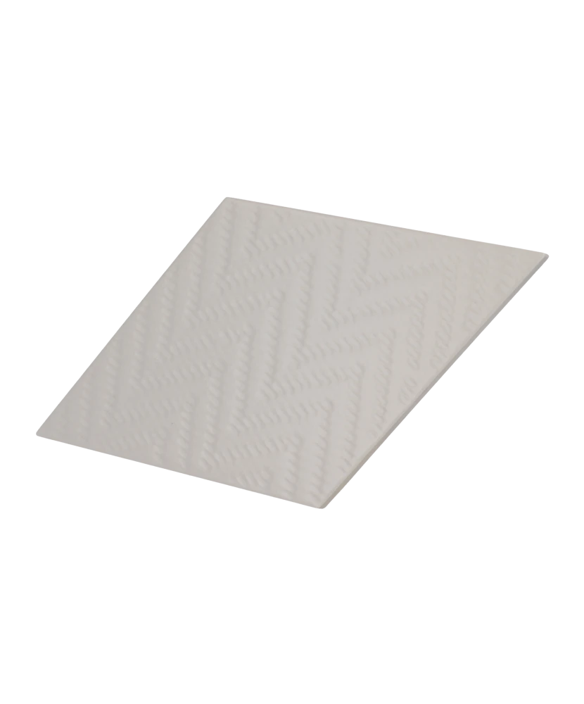 Carrelage Rhombus Light Grey Mat 14x24 cm - détail du carreau