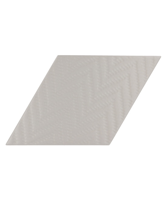 Rhombus Light Grey Matt 14x24 cm - carrelage NAIS - image 2