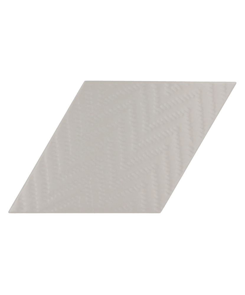 Carrelage Rhombus Light Grey Mat 14x24 cm - détail du carreau 2