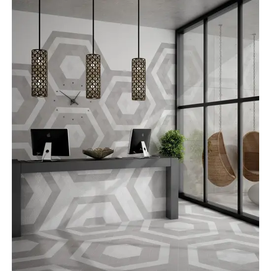 Rhombus Light Grey Matt 14x24 cm - carrelage NAIS - image 3