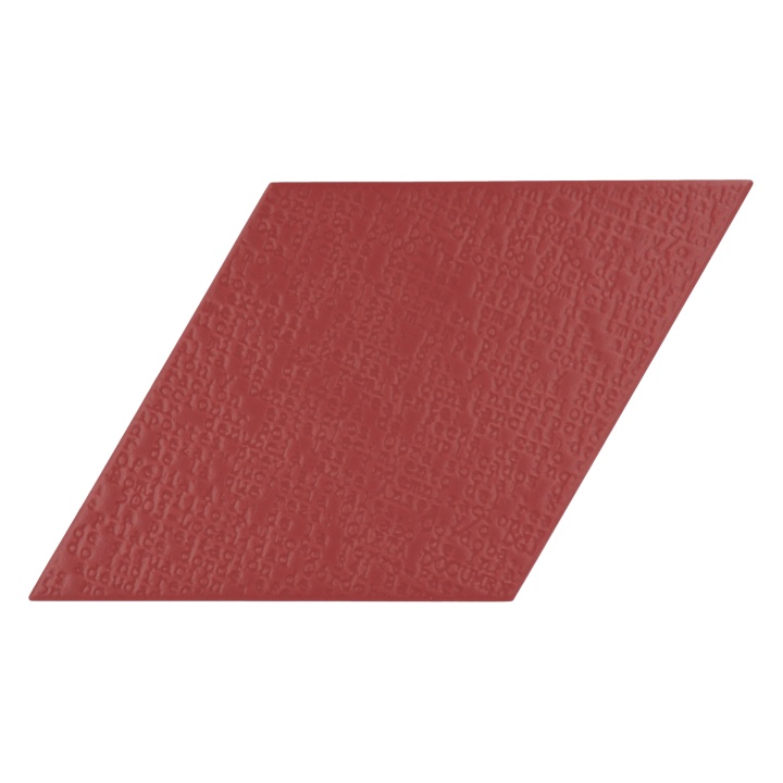 Rhombus Red Matt 14x24 cm - carrelage NAIS - image 2
