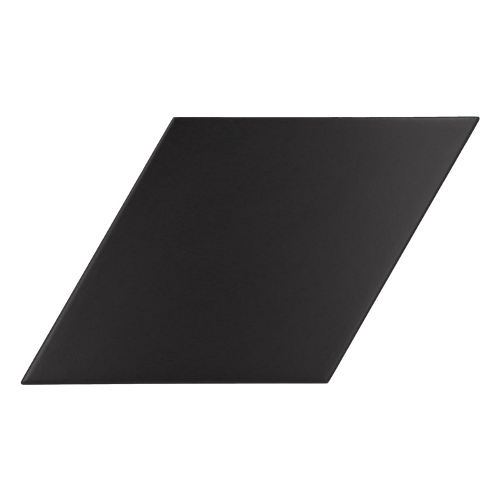 Rhombus Smooth Black Matt 14x24 cm - carrelage NAIS - image 2