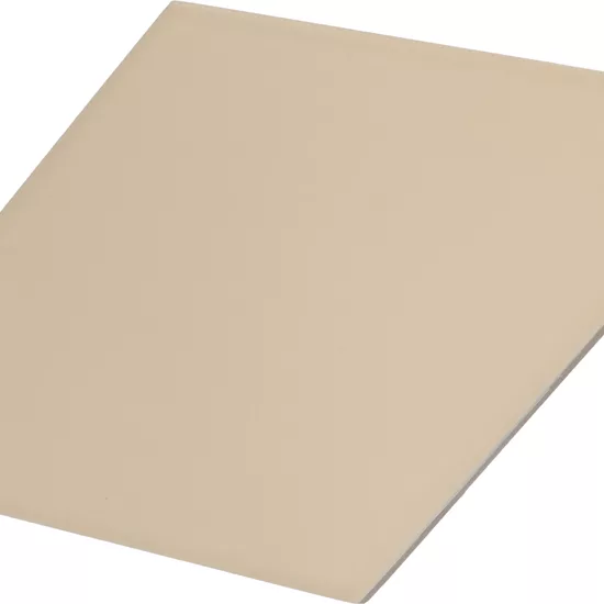 Carrelage Rhombus Smooth Cream Mat 14x24 cm - détail du carreau
